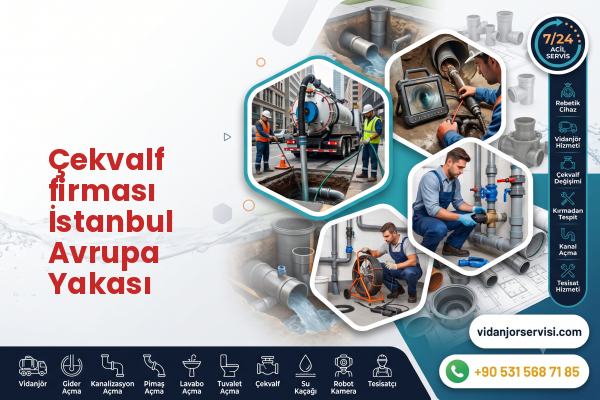 Çekvalf firması İstanbul Avrupa Yakası