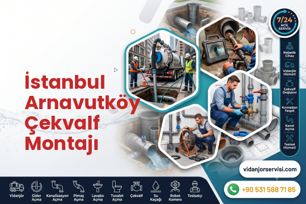 İstanbul Arnavutköy Çekvalf Montajı