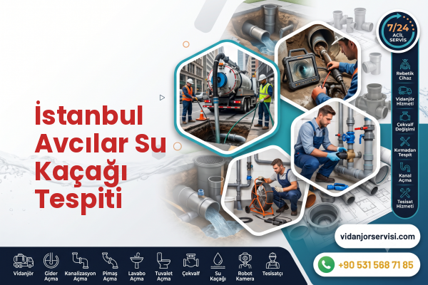 İstanbul Avcılar Su Kaçağı Tespiti