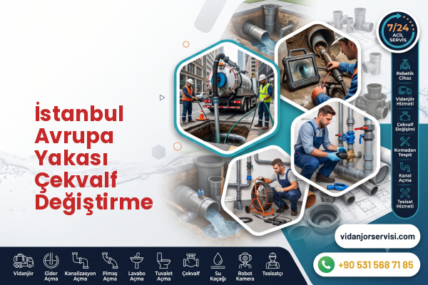 İstanbul Avrupa Yakası Çekvalf Değiştirme