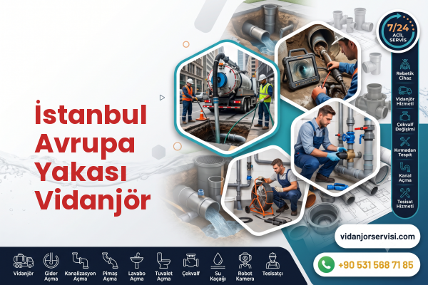 İstanbul Avrupa Yakası Vidanjör