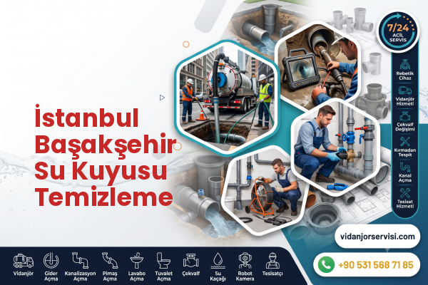 İstanbul Başakşehir Su Kuyusu Temizleme