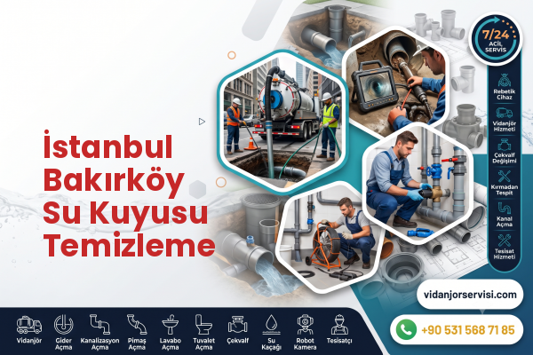 İstanbul Bakırköy Su Kuyusu Temizleme